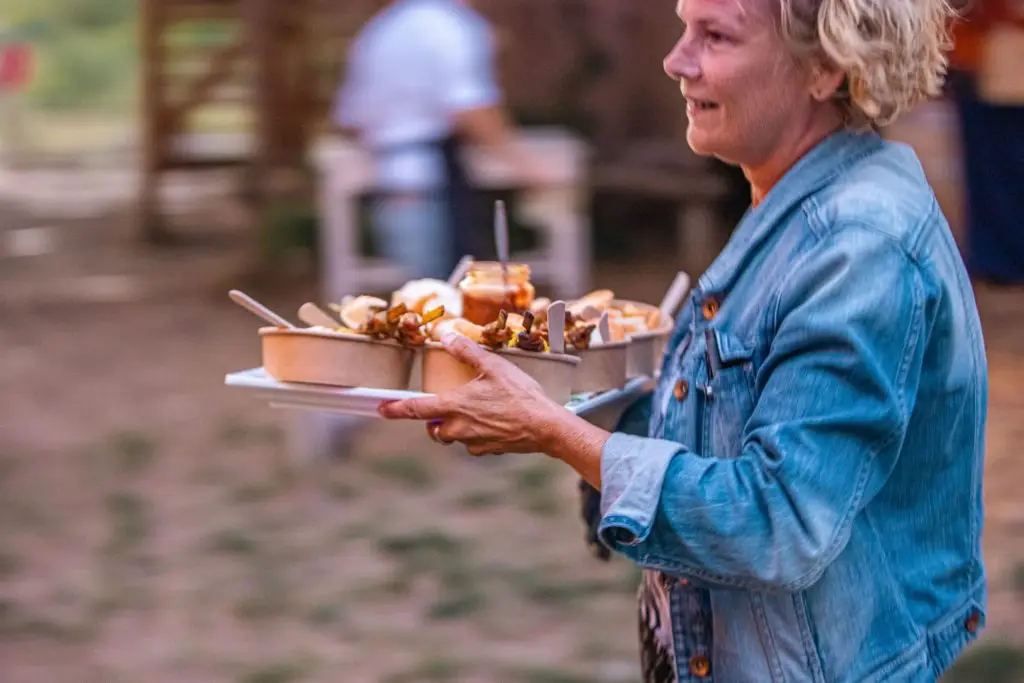 hapjes feestavond bruiloft